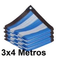 Tela Sombrite para piscina Garagem Horta e Pergolado Azul e Branco, Diversos Tamanhos Tela Sombrite para piscina Garagem Horta e Pergolado Azul e Branco, Diversos Tamanhos
