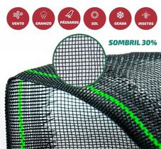 Tela sombrite sombreamento 30% -3x10 monofilamento Tela sombrite sombreamento 30% -3x10 monofilamento