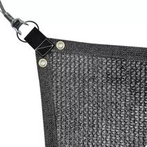 Tela Sombrite Tenda Preta 80 3x10 Bainha E Ilhós