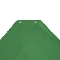 Tela Sombrite Toldo Decorativa Verde Com Bainha e Ilhós 5x6m - Shoplonas