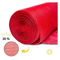 Tela Sombrite Vermelha Agrícola Estufa Horta 30% 3x6,5 Tela Sombrite Vermelha Agrícola Estufa Horta 30% 3x6,5