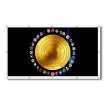 Tela Telão De Projeção 200 Polegadas Para Datashows Projetores Tela Telão De Projeção 200 Polegadas Para Datashows Projetores