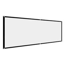 Tela Telão Lona Tecido Profissional Projetor Projeção Datashow Data Show 600 Polegadas 1,95M altura X 6,00M comprimento Tela Telão Lona Tecido Profissional Projetor Projeção Datashow Data Show 600 Polegadas 1,95M altura X 6,00M comprimento