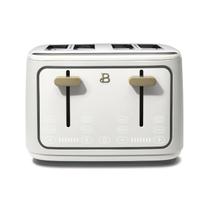 Tela Toaster, 4 slots, ativada por toque, 7 configurações, branca