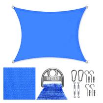 Tela Toldo de Sombreamento 90 Cores Cobertura Decorativa 2,5x1 Kit Instalação