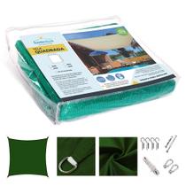 Tela toldo shade sombreamento sombralux 2x2 verde