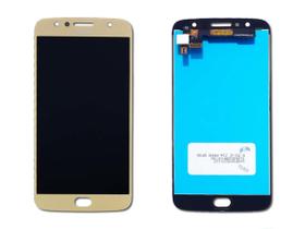 Tela Touch Display Frontal Lcd Para Moto G5s Plus xt1802 Dourado + Alto Falante Auricular