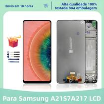 Tela Touch Screen Digitizer IPS LCD De 6,5 Polegadas Para Samsung Galaxy A21S A217F A217H Peça De