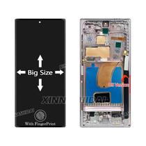Tela Touch Screen Digitizer OLED LCD Grande De 6.8" Para Samsung S23 Ultra S918B S918U Com Moldura