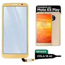 Tela Vidro E5 Play Compatível Com LG Sem Touch - Motorola