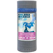 Tela Viveiro Morlan Coleira Branca 1/2" Leve, 1 x 50 metros