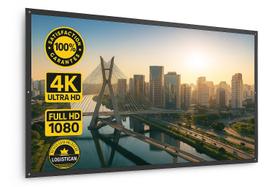 Telão De Projeção 180 Polegadas Tela Lona Retroprojetores Telão De Projeção 180 Polegadas Tela Lona Retroprojetores