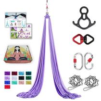 Telas Aéreas ZYOSJK 10m Columpio de Yoga Aéreo (LILA CLARO) Telas Aéreas ZYOSJK 10m Columpio de Yoga Aéreo (LILA CLARO)