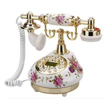 Telefone antigo TelPal Retro Vintage Style com identificador de chamadas
