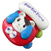 Telefone Baby Brincar (Gato) - Bbr Toys