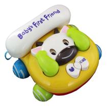 Telefone Baby Brincar (Vaca) - Bbr Toys
