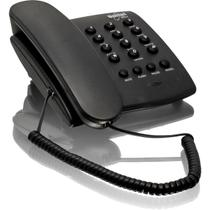 Telefone C/fio Plus S/chave Grafite Unitel Telefone C/fio Plus S/chave Grafite Unitel