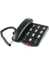 Telefone C/ Fio Tok Fácil Preto Teclas Grandes 4000034