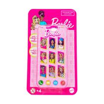 Telefone Celular Barbie C/ Luz Som Brinquedo Interativo Infantil Menina Criança Smartphone
