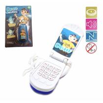 Telefone Celular De Brinquedo Luminoso E Musical Dom MyPhone