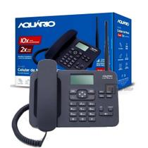 Telefone Celular De Mesa 2G Quadriband 2 Chips Longo Rural
