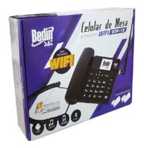 Telefone celular de mesa bdf-12 - bedin 3g wi-fi