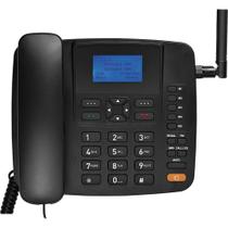 Telefone Celular de Mesa com Identificador, Dual Chip Multilaser RE502 Preto