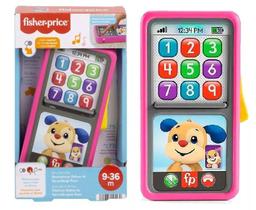 Telefone Celular Deluxe de Aprendizagem - Aprender e Brincar - Fisher Price - Mattel