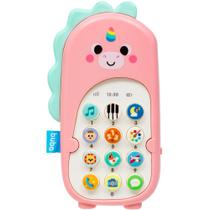 Telefone Celular Infantil Educativo Musical Baby Phone Bilíngue - Buba