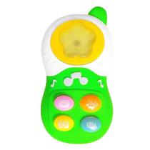 Telefone Celular Infantil Musical Luz Som Bebê Brinquedo - Toy Mix