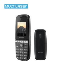 Telefone Celular p/ Idoso Dual Sim Preto - Up Play Multilaser - MULTILASER UP Play