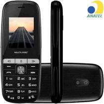 Telefone Celular P/ Idoso Dual Sim Preto Up Play - MULTILASER