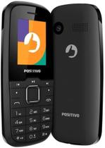 Telefone Celular Para Idoso Positivo P26 Com Botoes Grandes Preto Dual SIM Novo