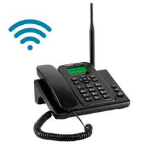 Telefone Celular Rural De Mesa 4G com Roteador Wifi Intelbras CFW9041