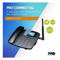 Telefone celular rural mesa wifi procs-5040w proeletronic