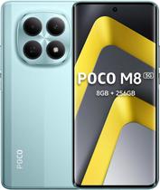 Telefone Celular Xiaomi POCO M8 Verde 256 Gb 8gb Ram 5G Bateria 5520mah Lacrado Telefone Celular Xiaomi POCO M8 Verde 256 Gb 8gb Ram 5G Bateria 5520mah Lacrado