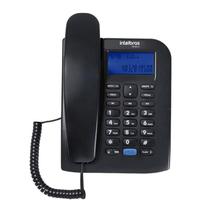 Telefone com fio com identificador TC60 ID preto Intelbras