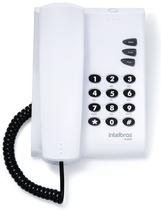 Telefone Com Fio e Chave Pleno Cinza Ártico Intelbras Telefone Com Fio e Chave Pleno Cinza Ártico Intelbras