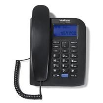Telefone com fio e identificador de chamadas TC60ID preto, Modelo 4000074 INTELBRAS