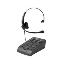 Telefone com Fio Headset Intelbras HSB-50 para Telemarketing Preto - Intelbras
