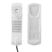 Telefone Com Fio Intelbras com Função de interfone, Teclado Luminoso TC 20 Cinza Ártico