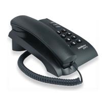 Telefone com Fio Intelbras Pleno sem chave Preto - Modelo Eficiente Telefone com Fio Intelbras Pleno sem chave Preto - Modelo Eficiente