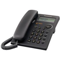 Telefone com Fio Panasonic KX-TSC11B com Identificador de Chamadas - Preto