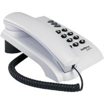 Telefone com Fio Pleno - Cinza Ártico - 2 Tipos de Toque e 3 Níveis de Volume de Campainha - Intelbras