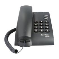Telefone com Fio Residencial Pleno c/ Chave Intelbras Preto