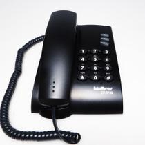 Telefone de Mesa com Fio Preto Pleno Intelbras