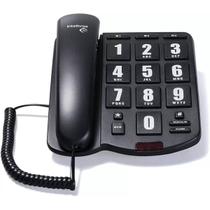 Telefone de Mesa Com Fio Tok Fácil INTELBRAS