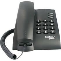 Telefone De Mesa E Parede Com Fio Preto Pleno Intelbras Homologação: 23401609452