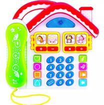 Telefone Divertido 4 Funções Com Luz E Som Dm Toys