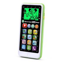 Telefone Emoji Toy LeapFrog Chat and Count para crianças pequenas, verde